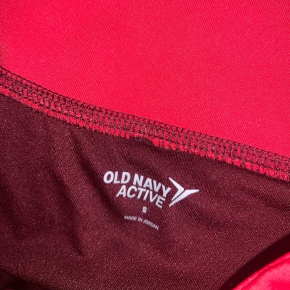 Old Navy Active Light & Dark Red Athletic shorts size S - Picture 5 of 8